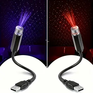 Starry Sky Projection Car LED Light, USB Starry Sky Roof Ambient Light, LED Car Ambient Light, Romantic Starry Sky Projection Car Light, Great Christmas or New Year Gift