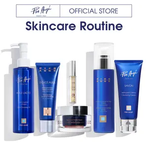 Pier Auge Skincare All-Star six-piece set| Overnight Mask |Face wash|Night Cream|Makeup Remover Oil|PDRN MAsk|Lip Essence Oil|Toner for Face