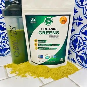 Better Nutrition Organic Green Juice Natural 15 Super-Foods ,Antioxidant,All Natural Vegan ,immune support, 225g /32 servings