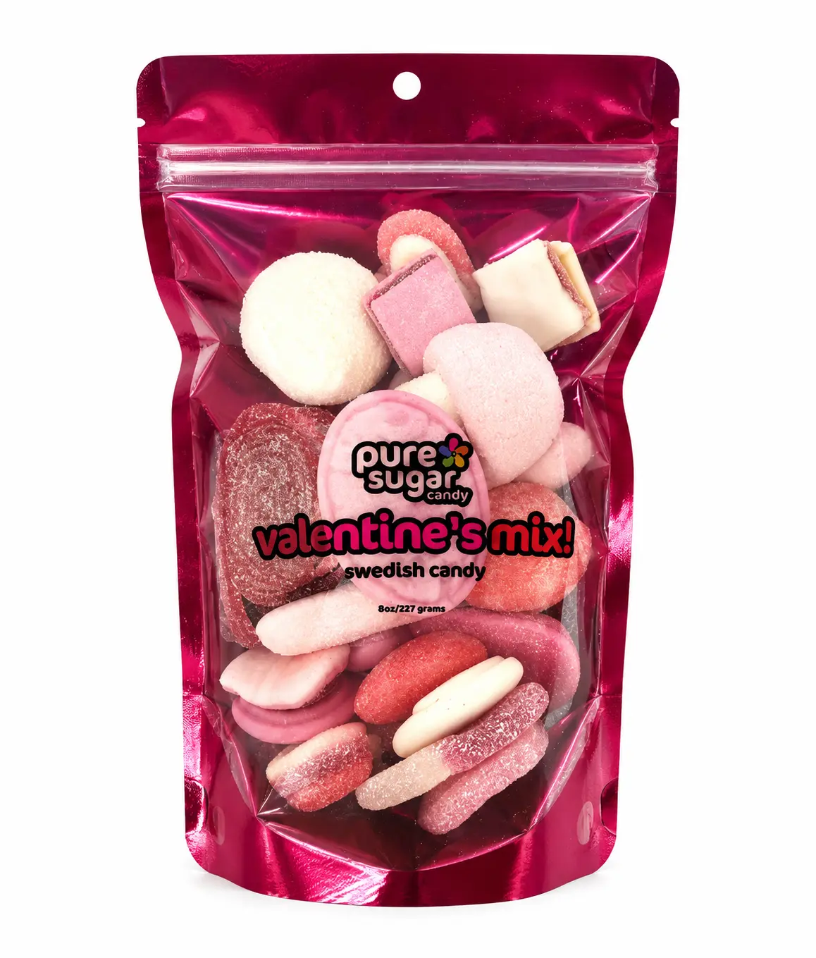 Limited Edition VALENTINES DAY SWEDISH CANDY MIX - Swedish Candy Sweet and Sour Half Pound Mix
