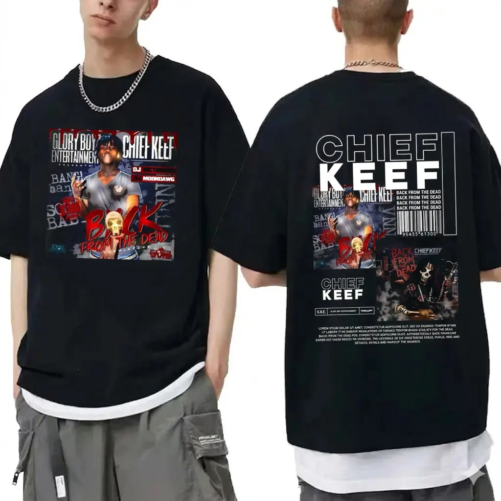 Chief Keef Distressed Vintage Graphic Gift For Fans T-Shirt