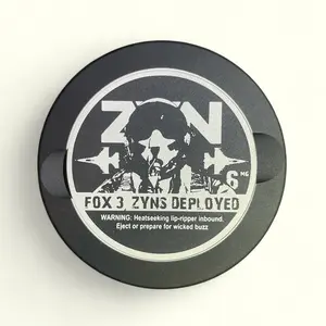 Airforce Carrying Can - Engraved Metal Tin - Waterproof