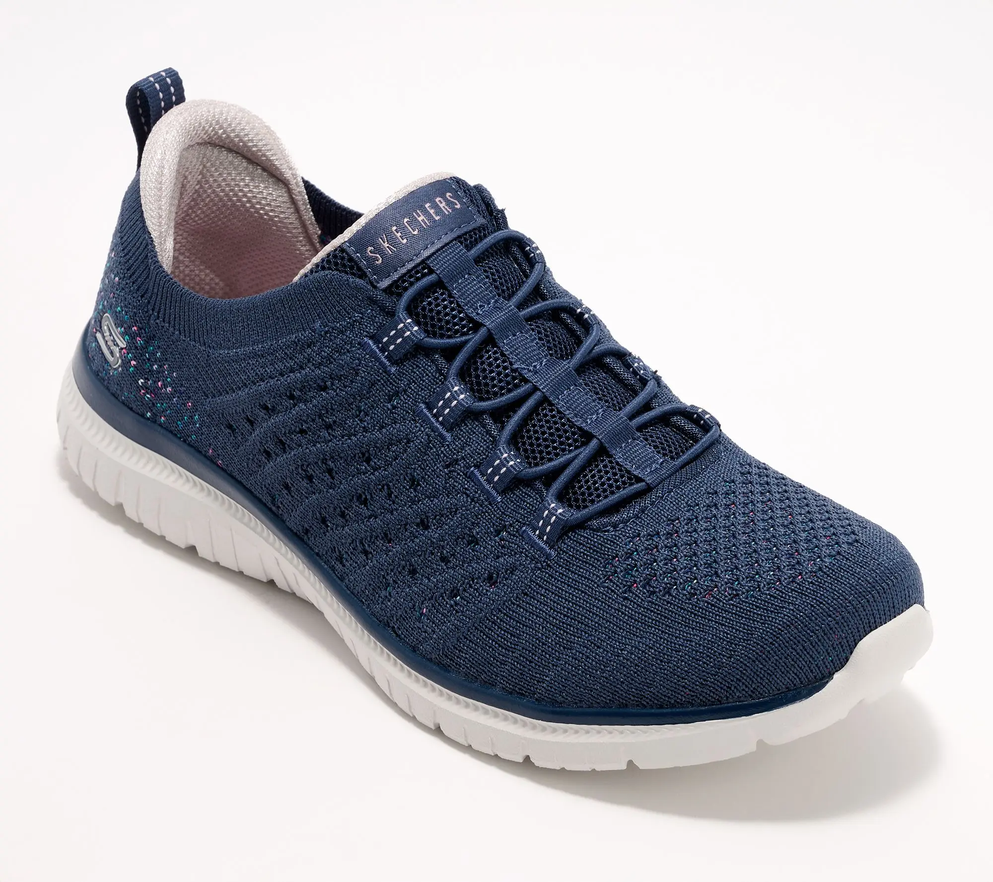 Skechers Virtue  Space Dye Bungee Sneakers