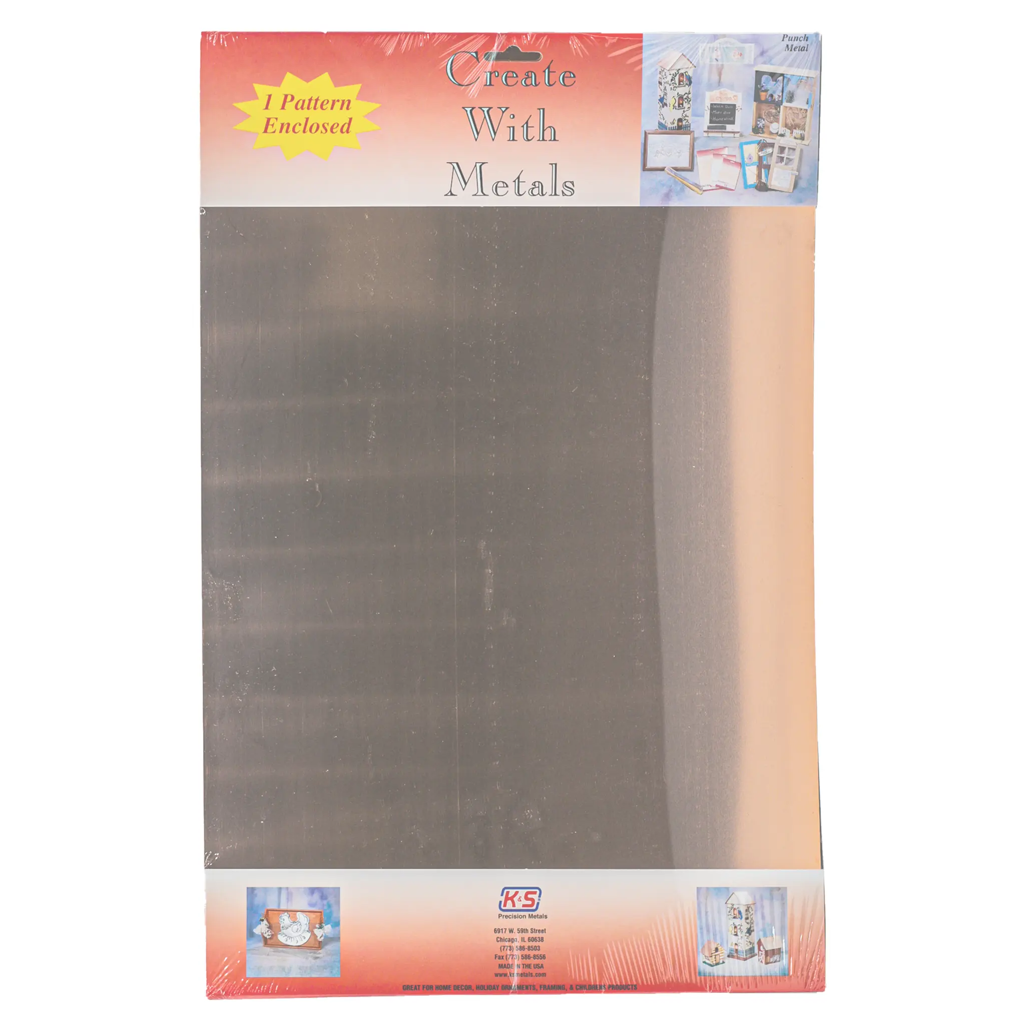Copper Sheet: 0.016" Thick X 12" Wide x 18" Long (1 Piece)