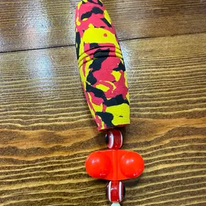 Red, Black, & Yellow Camo XL Matt Cat Rig