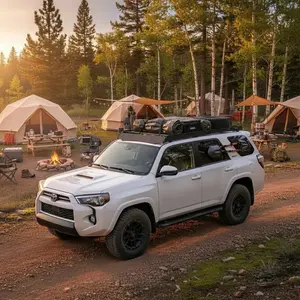 【Yzona】Full Size Luggage Roof Rack Cargo Basket for 2010-2024 Toyota 4Runner 5th Gen