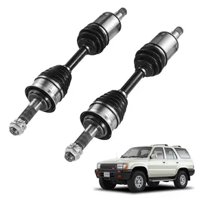 fathersdaygift VEVOR CV Axle Shaft Assembly, 2 Pieces Front Left Right (Driver and Passenger Side), Automotive Replacement CV Joint Axles Pair Compatible with 1996-2002 Toyota 4Runner, Alloy Steel Carbon Steel