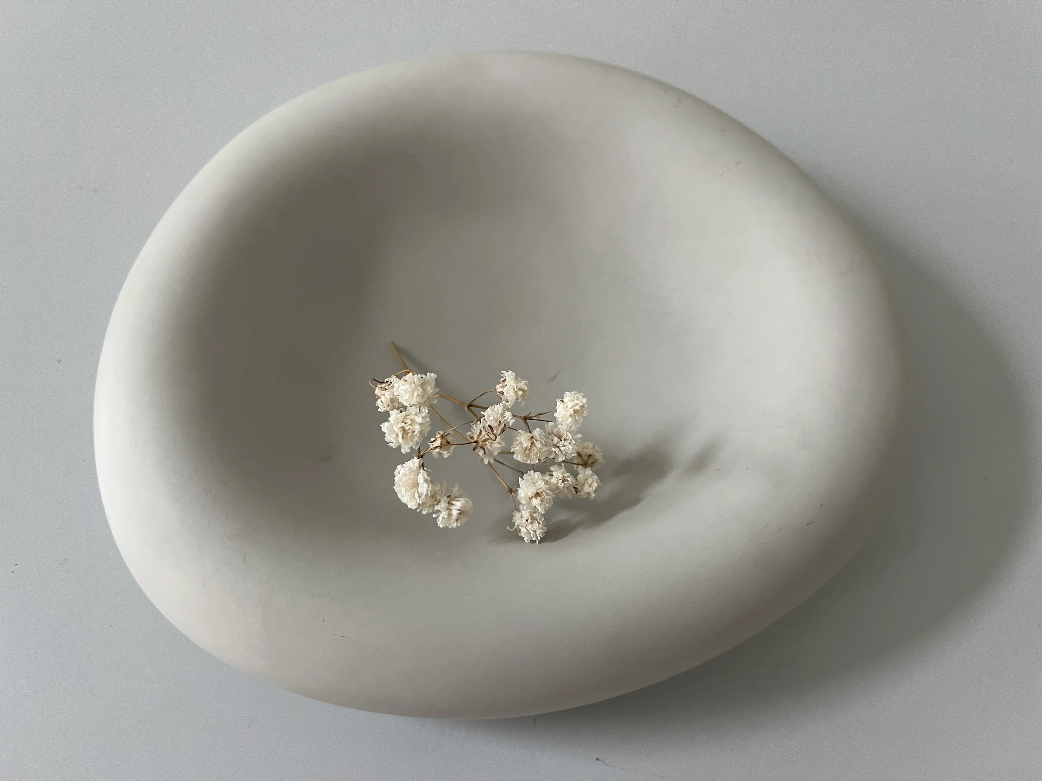 Concrete - Pebble Bowl | Tray | Accent Piece Aesthetic Stylish Handmade