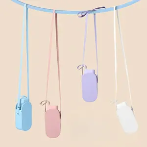 Folding Umbrella with Sling Bag, 1 Count Portable Sunny Umbrella, Waterproof & Sun-proof Umbrella, Suitable for Street Photography, Commuting Umbrella, Lightweight Waterproof Umbrella