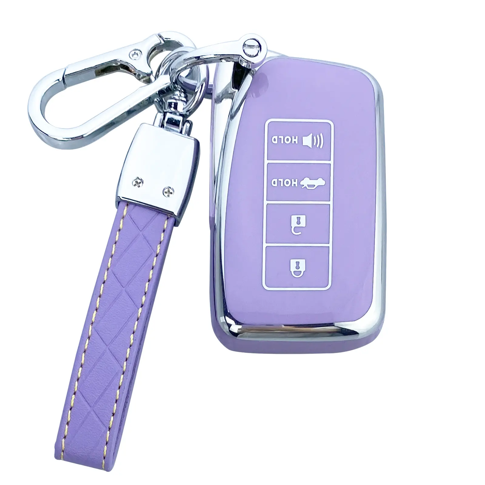 Soft TPU Car Key Fob Cover Case - Waterproof, Signal-Safe, Dustproof Cover, Scratch Guard, Space-Saving Car Key Accessory with Protector, Precise Mold, Easy Installation, Perfect Fit for Lexus ES350, NX300h, RC, RX, IS 300, 350, 200t, GS450h, LX570 Shell