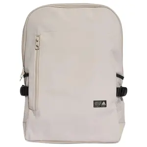 Adidas Classic Boxy 25L Backpack in Polyester with Mirage Bauxite Brown and White Color for Men and Women