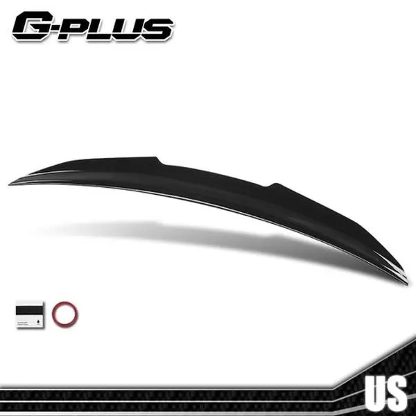 Rear Trunk Spoiler PSM Style For 14-20 BMW F36 4series 428i 430i 440i Gran Coupe, Aerodynamic, Abs Plastic