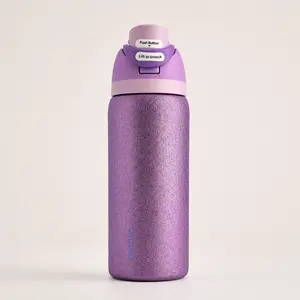 Owala 32oz Lavender Glitter FreeSip Water Bottle Vacuum Insulated   Leakproof Cute Travel Bottle Portable Mug  Bottled Flasks   Mug  Beverage  leak-free   mug daddy coffee mug cup lid skinny horror uo double wall vacuum trendy