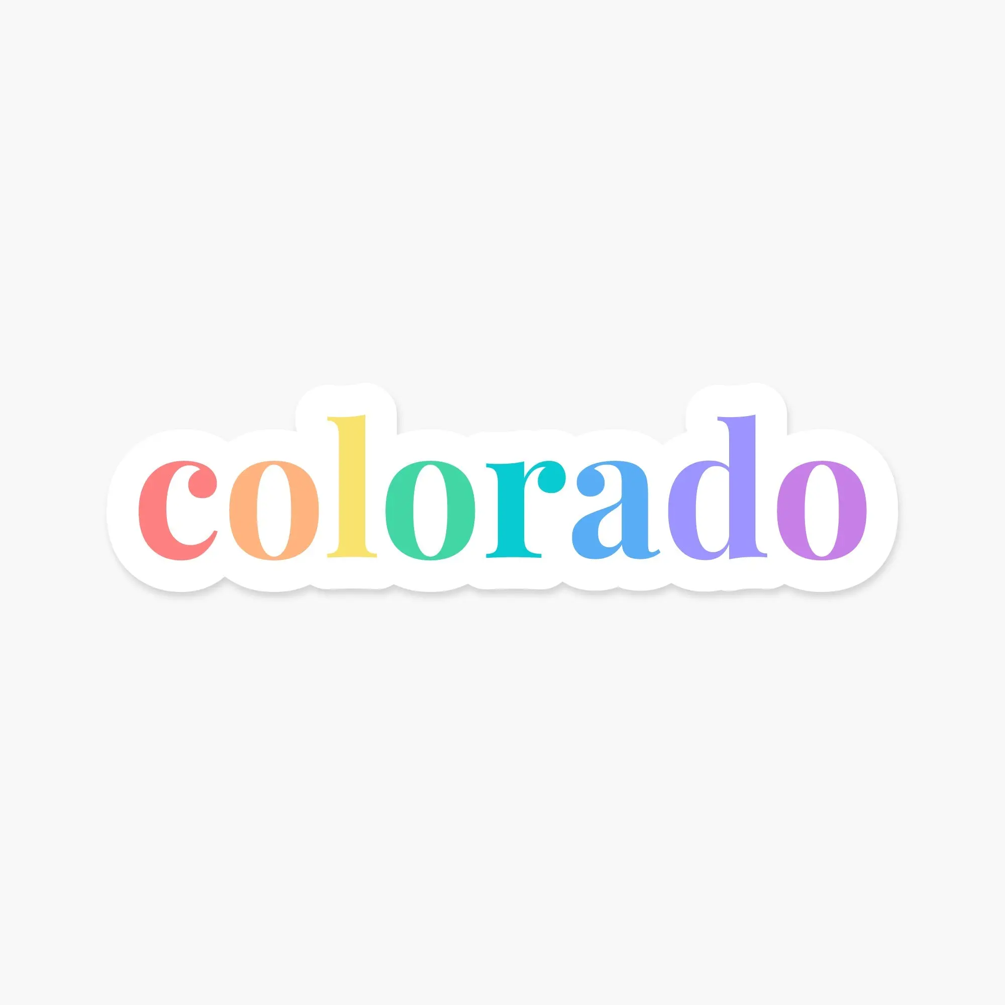 Colorado US State Sticker
