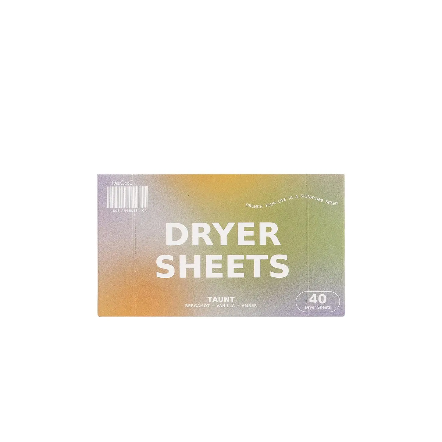 DedCool Taunt Dryer Sheets