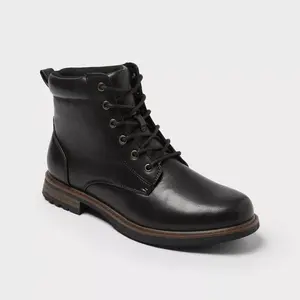 Men's Jeffrey Combat Boots - Goodfellow & Co Black 10