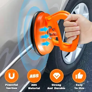 2pcs Large Car-Shape Dent Puller Tool Set, Efficient Bump Fixer with Strong Suction Cups, Home Repair Tools for Auto Dent Repair