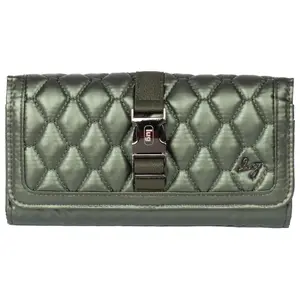 Lug Classic Quilted Wallet with Buckle Closure - Throttle