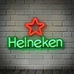 LED Neon Light Home Decoration Lamp, American Style Bar Design, Perfect for Bars, Fan Clubs, Beer Festivals, Living Room, Game Room, Ambient Lights