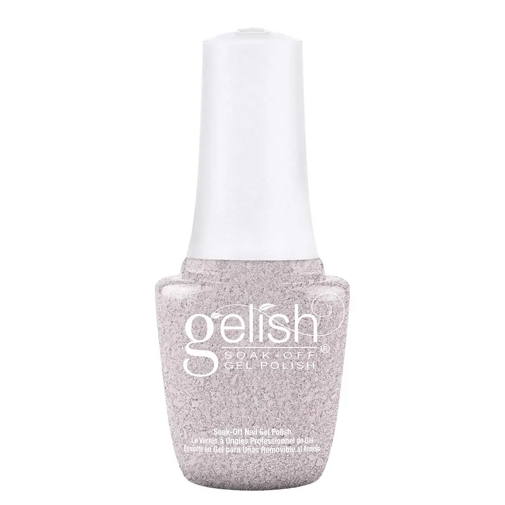 Gelish MINI Holiday Shake Up The Magic! Collection - 9mL TPO-Free Long-Lasting Soak Off Gel Nail Polish, Vibrant Color, High Shine, Chip-Resistant Formula (Don't Snow-Flake On Me)