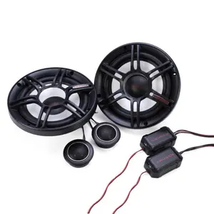 Crunch 300W Full Range 2 Way 4 Ohm Component Car Audio 6.5" Speaker Pair | CS65C