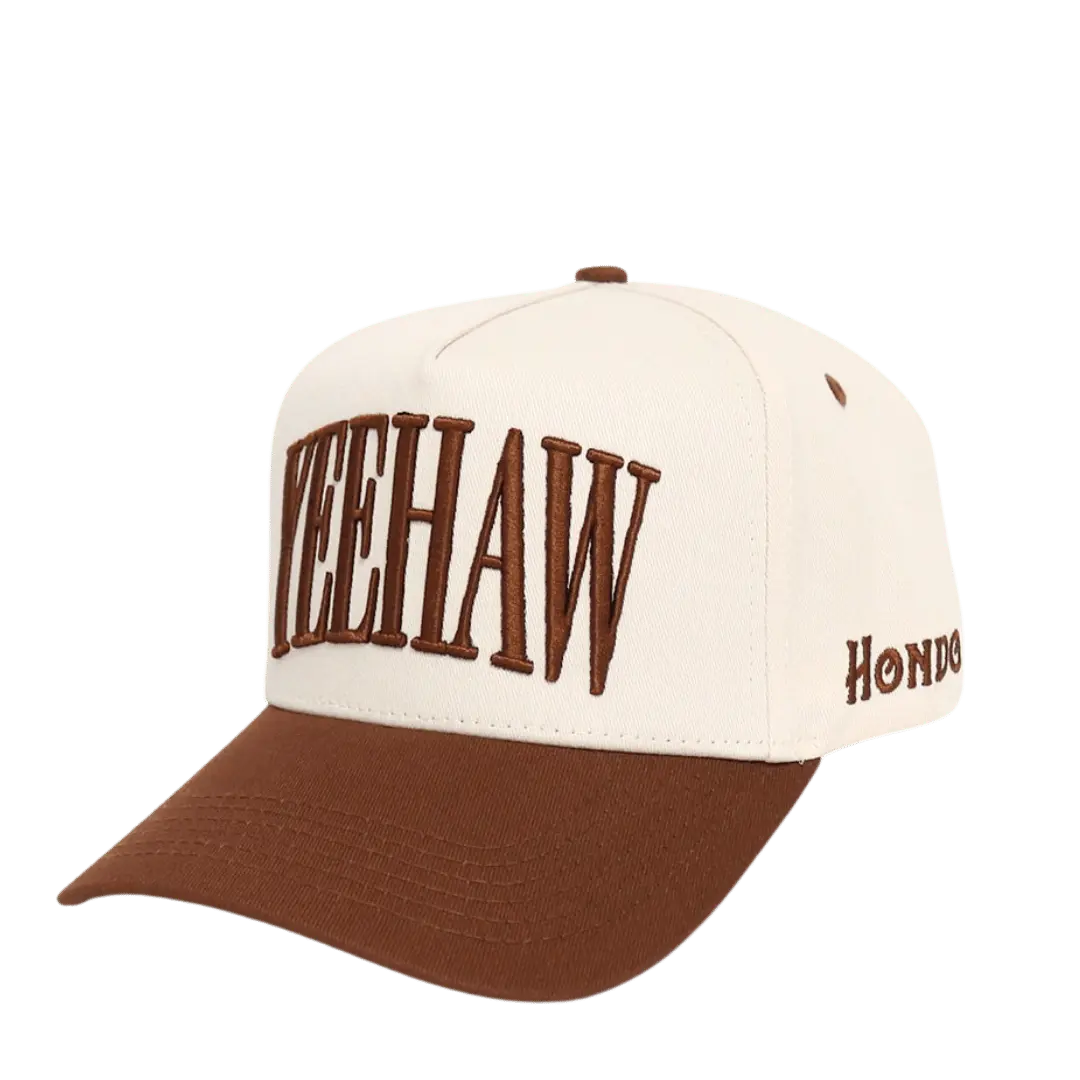 Brown Yeehaw Trucker | Trendy Trucker Hat | Hondo
