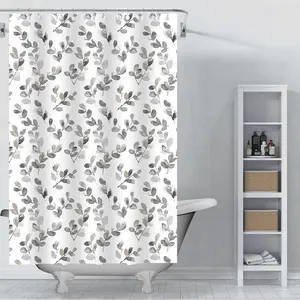 Shower Curtain Liner 72 x 72, Plastic  4G Lightweight Shower Liner for Bathroom, with Grommets Holes and 3 Heavy Duty  Weights