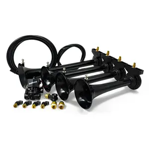 HornBlasters Shocker XL Train Horn | 12V, Individually Mounted, Lifetime Warranty, US Train Horn Chords, Lightweight Design, Precision-Tuned Sound HornBlasters Shocker XL Train Horn | 12V, Individually Mounted, Lifetime Warranty, US Train Horn Chords, Lightweight Design, Precision-Tuned Sound