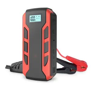 Compact Jump Starter 12V – 800A Peak with Built-in Power Bank & Emergency Flashlight