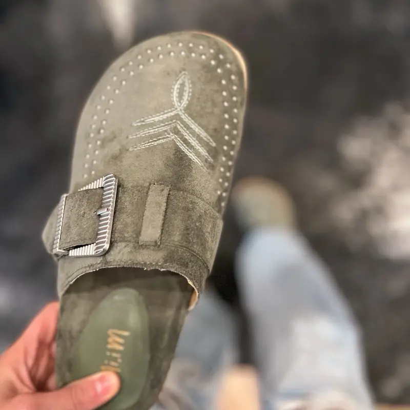 Jolene Clog Mules *Olive