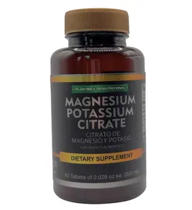 Plantimex Magnesium Potassium Citrate Supplement Capsules - 60 Capsules (800mg) - Healthcare, Edible