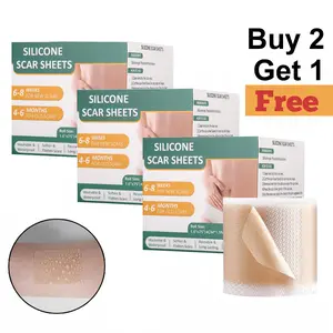【Buy 2 Get 1 Free】Silicone Scars Sheets,(1.6” x 60” Roll-1.5CM) Silicone Scar Sheets, Reusable, Waterproof, Professional Roll for Improving the Appearance of Scars  for C-Section, Surgery, Burn, Keloid, Acne