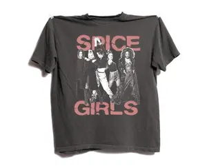 Spice Girls T-Shirt, 90S Pop Band Graphic Tee