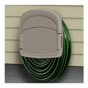 Pure Garden Wall Mounted Garden Hose Holder Storage Caddy