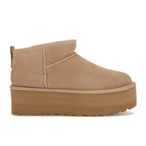 UGG Women's Classic Ultra Mini Platform Boot Sand, from StockX