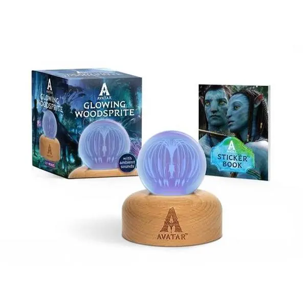 Avatar Glowing Woodsprite Miniature Globe Stickers Mixed Media Product - Running Press, Ambient Sounds, Battery-Included