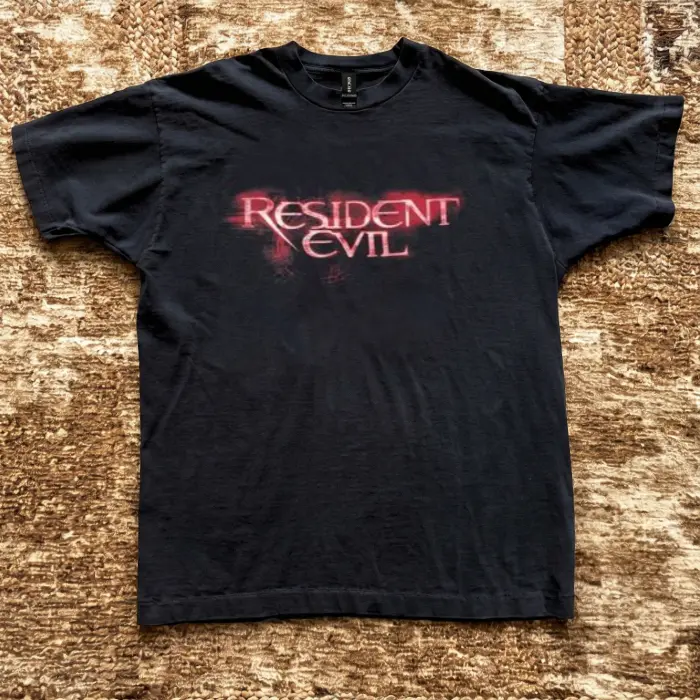 [ On Sale 55% ] Vintage Horror Gaming Graphic Tee, Retro Survival Game Aesthetic Shirt, 90s Cult Classic Style Apparel, Unisex Bootleg Apparel, Premium Cotton Streetwear Top