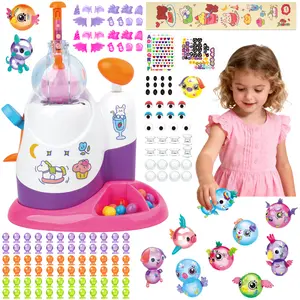 Art-Crafts Gift, Magic Toy Kit,  Magic Balloon Craft Kit, Sticker Decorated Balloons Toy for Kids, Squishy Toys, DIY Creative Activity, Birthday Gifts for Girls Boys Ages 3+