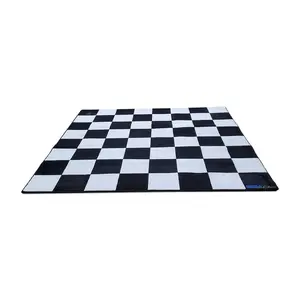 MegaChess Nylon Carpet Giant Chessboard with 12 Inch Squares