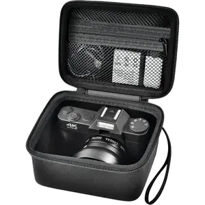 Vlogging Camera Case Compatible with 4K Digital Cameras For Youtube. Vlog Camera Carrying Storage With Lens, Cable and Other Accessories (Box Only)