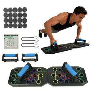 Multifunctional Foldable Push Up Trainer Board - Enhance Chest Muscle Strength, Boost Home & Gym Workout Efficiency, Ergonomic Design for Comfortable Exercise, for Home and Gym Workouts