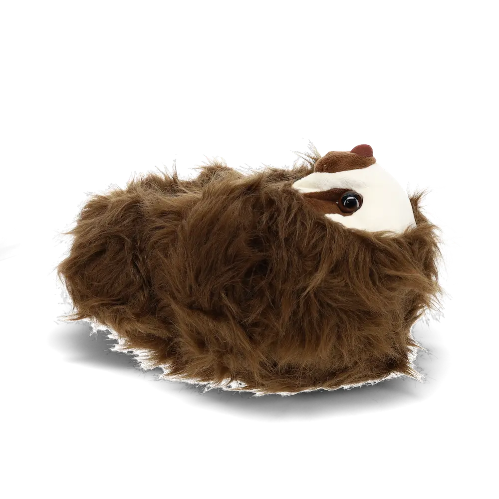 Sloth Slippers - Adorable Plush Animal Slippers with Memory Foam Footbed & Non-Slip Sole for Ultimate Comfort Indoors