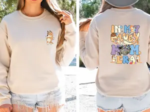 In My Bluey Mom Era Shirt, Bluey Cool Mom Club Shirt, Bluey Chilli Heeler Shirt, Bluey Mom Shirt, Bluey Mum Gift, In My Mom Era 505 Women