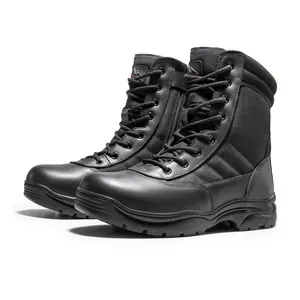 NORTIV8 TROOPER-STEEL Men's Ankle Work Boots - Steel Toe Cap & Textured Rubber Outsole for Anti-Impact & Reliable Grip Boy Walking Shoes Footwear Comfort