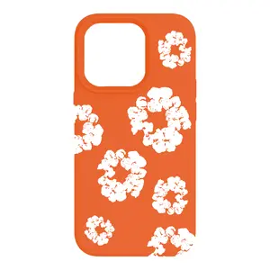 Cotton Wreath Case (Orange/White) by The Case Market | Streetwear Inspired | Durable and Water Resistant