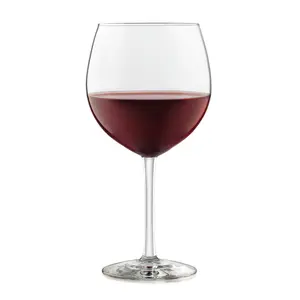 Libbey Midtown Red Wine Glass Set, 18.25 Oz Elegant Large Red Wine Glasses Set of 8, Long Stem Glass Wine Glasses for Weddings, Birthdays, and More