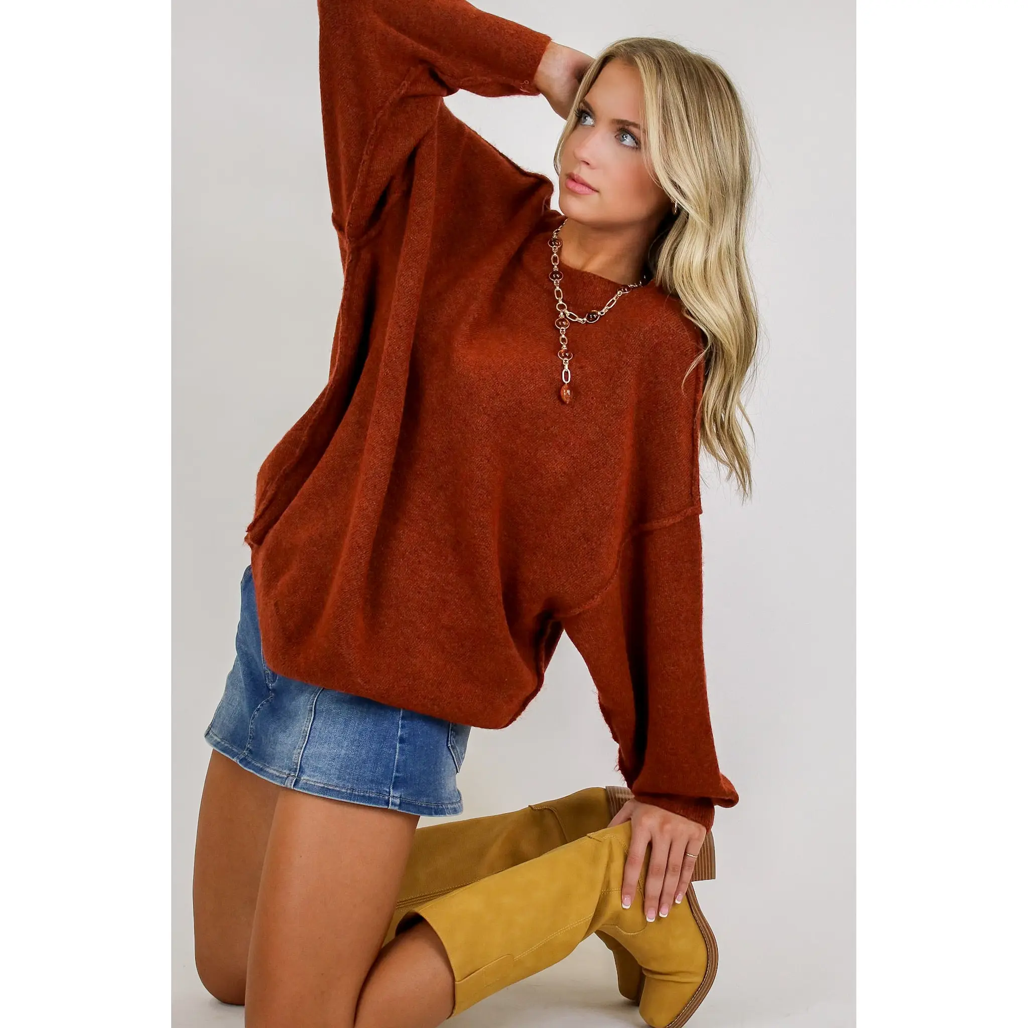 Cozy Midnights Oversized Sweater
