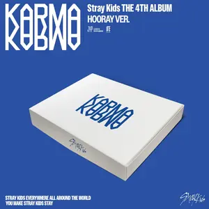 Stray Kids - Karma [Hooray Ver.]  [COMPACT DISC - CD] Postcard, Photo Book, Photos, Poster, Stickers, Ticket Ed