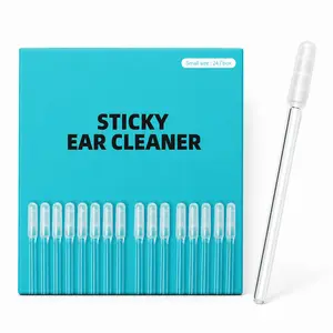 Reusable Sticky Ear Cleaning Stick, Soft Adhesive Tip for Dry Earwax, Portable Ear Cleaner & Ear Hygiene Tool
