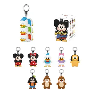 [Spanish]-Serie Mickey Family Cute Together - Llaveros con Figuras